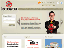 Tablet Screenshot of bocekavcisi.com